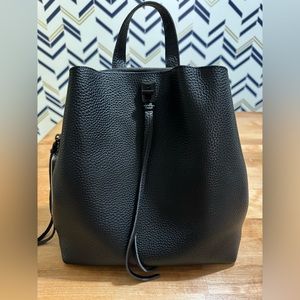 NWT Rebecca Minkoff Medium Darren Backpack Black